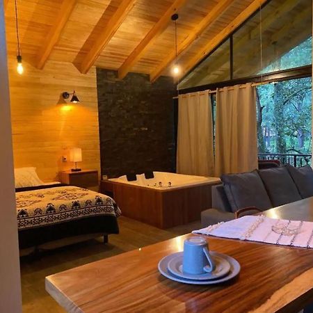 Cabana De Lujo Con Jacuzzi A 10 Min Del Pueblo Mazamitla Eksteriør bilde