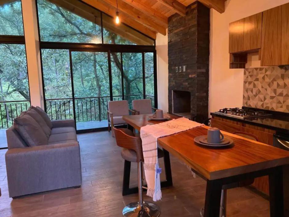Cabana De Lujo Con Jacuzzi A 10 Min Del Pueblo Mazamitla Eksteriør bilde